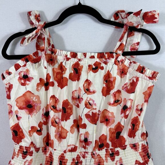 NEW Matilda Jane Enchanted Garden Summer Siesta Poppy Maxi Dress Size L Preppy - Picture 5 of 11